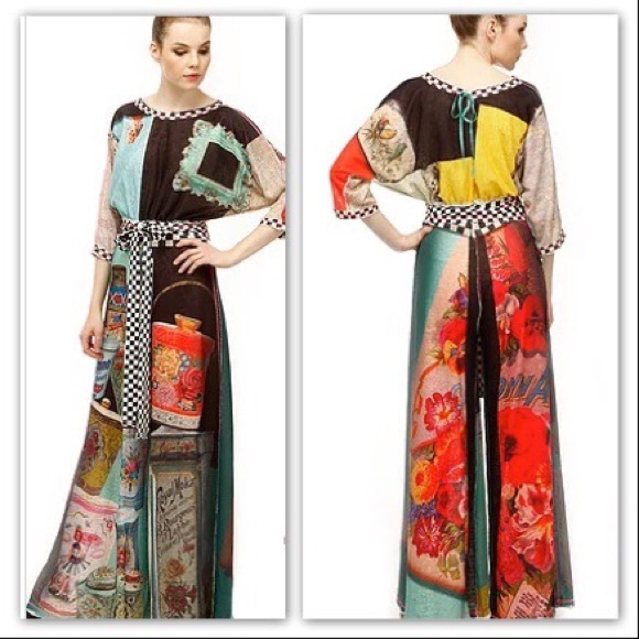 littlegypsie Pants - *TAKING DOWN* 1950s Style Pop Art Jumpsuit